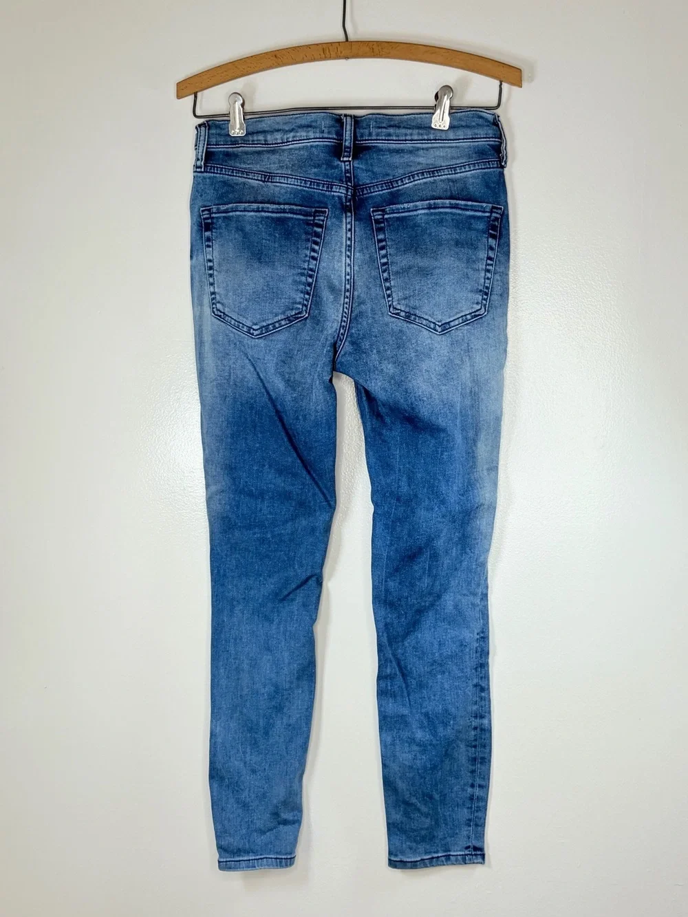 Free People Busted Knee Skinny Jeans